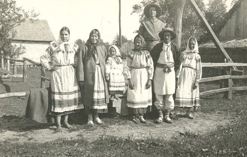 Жители белорусского Полесья (1930-е годы)